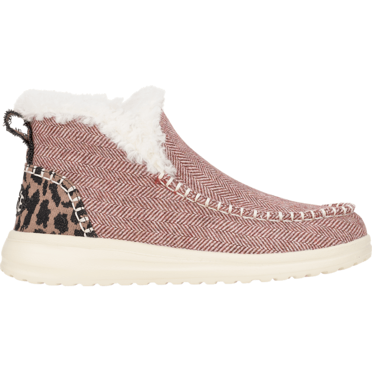 Hey Dude Denny Crafted Slip On Shoes Womens Size 7 Brown White Leopard Print Hey Dude - Brandclub - HEYDUDE Women main image 3