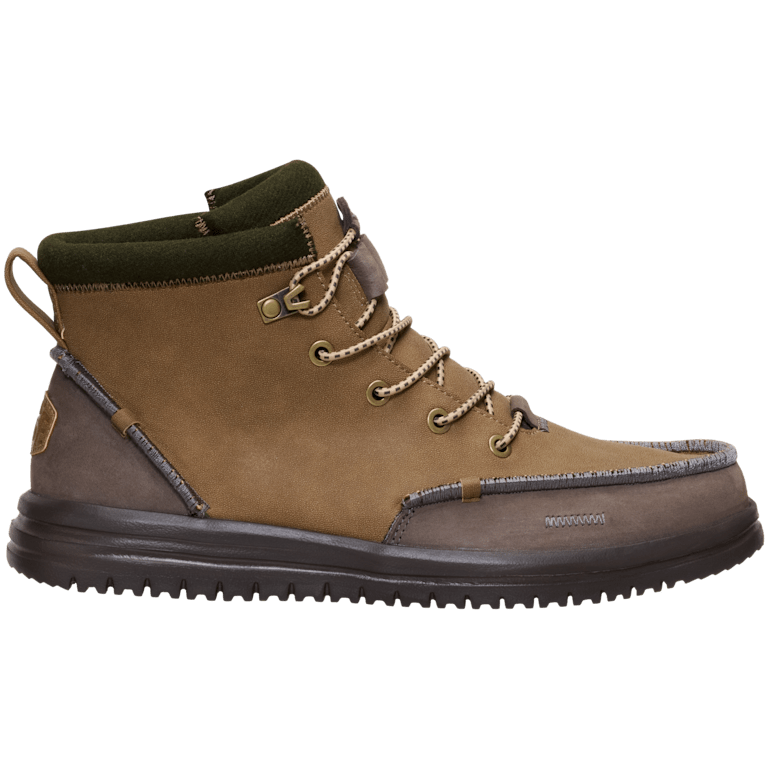 Hey Dude Bradley Classic Tumbled Nut Brown Chukka Boots Men\'s Size 9 44327-2AH 8fbeefa1ee6c3b8caab6474b034b80  main image 3