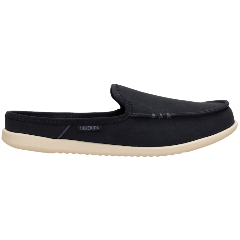 Hey Dude Men\'s Black Heather Slip-On Casual Loafers Mens Wally Sox Hey Dudes main image 2
