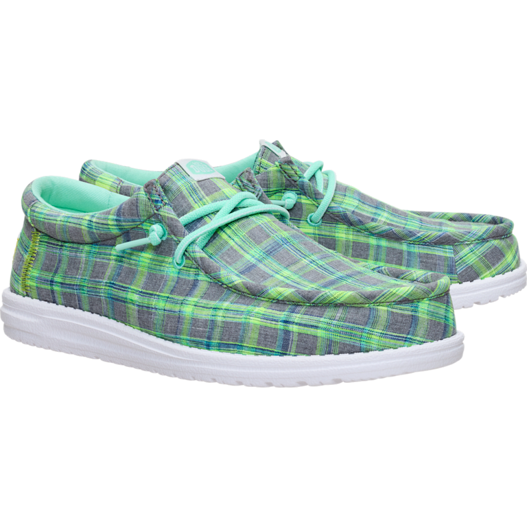 Wally Summer Plaid - HEYDUDE display picture 3