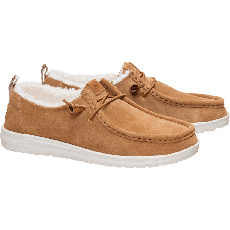 Hey Dude Men\'s Fawn/Taupe Shearling-Lined Chukka Sneakers Men main image 2