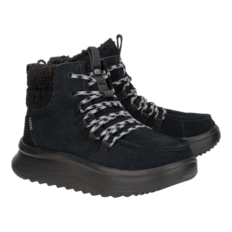 (取寄) ヘイ デュード レディース ウェンディ ピーク アプレ スエード コージー Hey Dude women Wendy Peak Apres Suede Cozy Sand Beige Wendy Peak Apres Suede Cozy - HEYDUDE