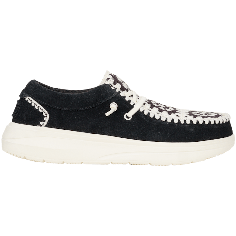 Wendy COMF Suede Crochet - HEYDUDE