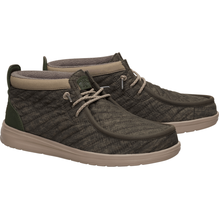 Wally Mid GripR Washed Quilt - Crocs