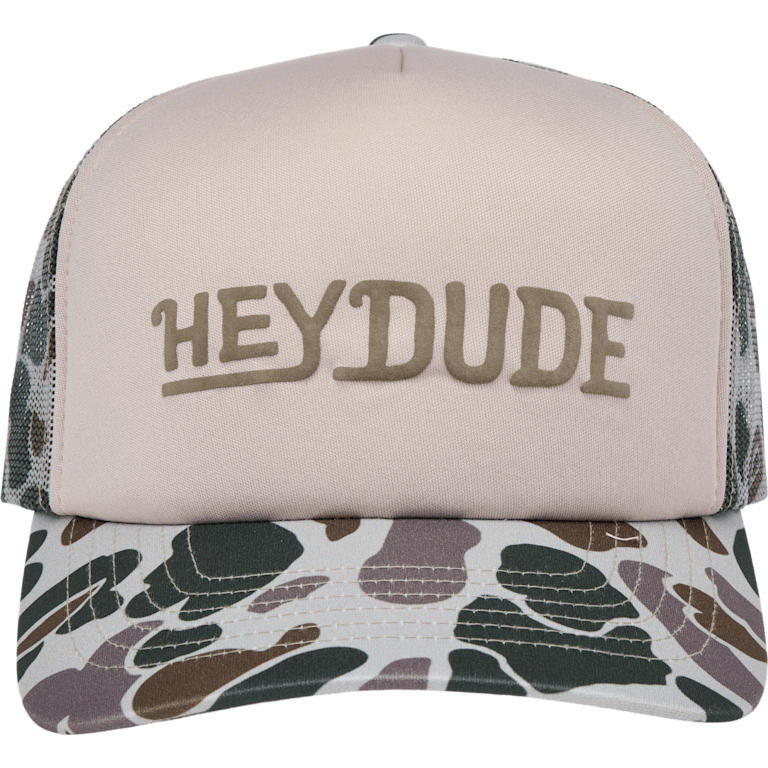 HEYDUDE Camo Foam Trucker - HEYDUDE