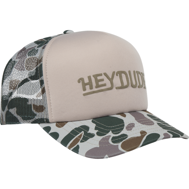 HEYDUDE Camo Foam Trucker - HEYDUDE