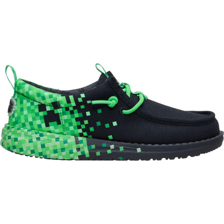 Minecraft X HEYDUDE Wally Funk Youth Creeper - HEYDUDE