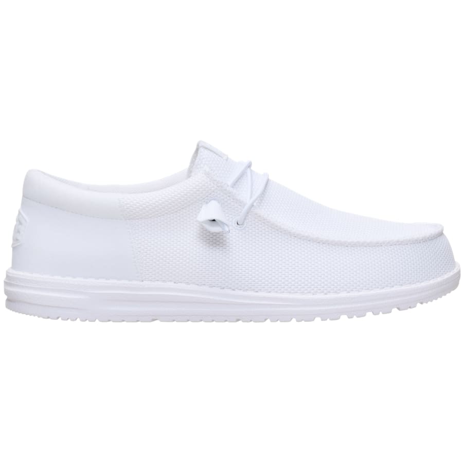 HEYDUDE | Men's Casual | Wally Funk Mono - White | Size M5/W7