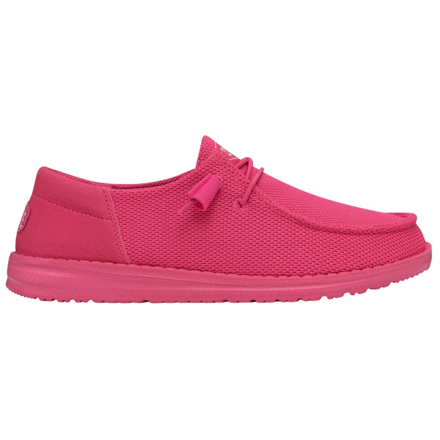 HEYDUDE | Women's Casual | Wendy Funk Mono - Electric Pink | Size 11