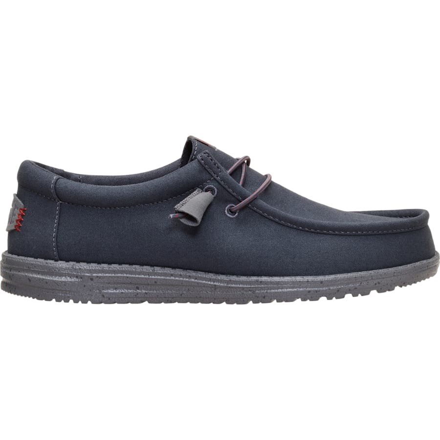 HEYDUDE | Men's Casual | Wally Canvas - Dark Grey | Size 9