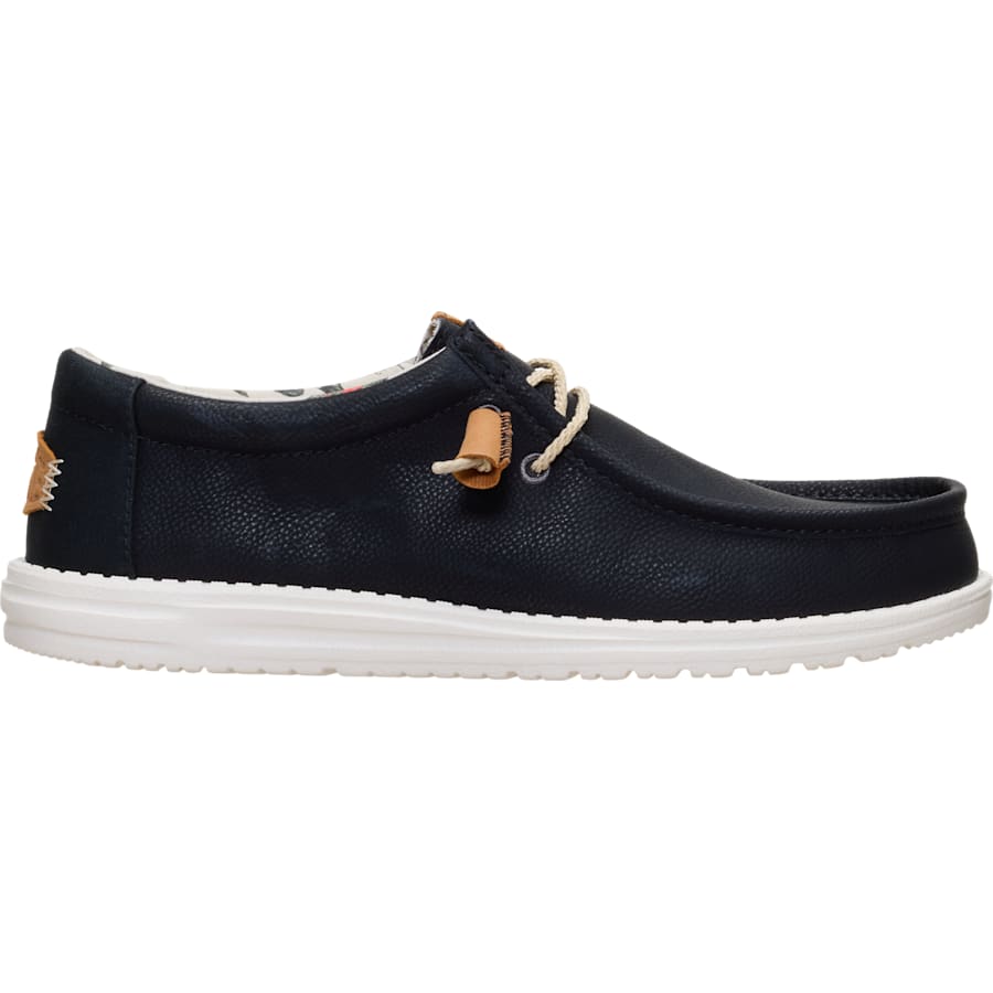 HEYDUDE | Men's Casual | Wally Fish Lure - Black/Tan | Size M4/W6