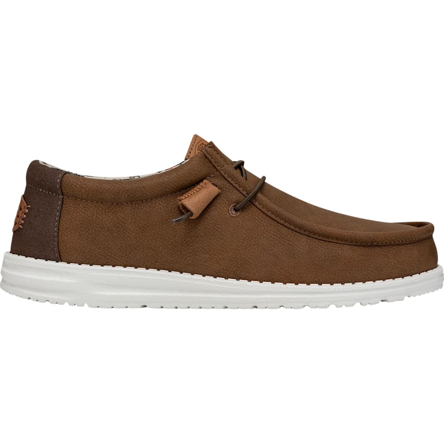 HEYDUDE | Men's Casual | Wally Fish Lure - Tobacco Brown | Size M4/W6