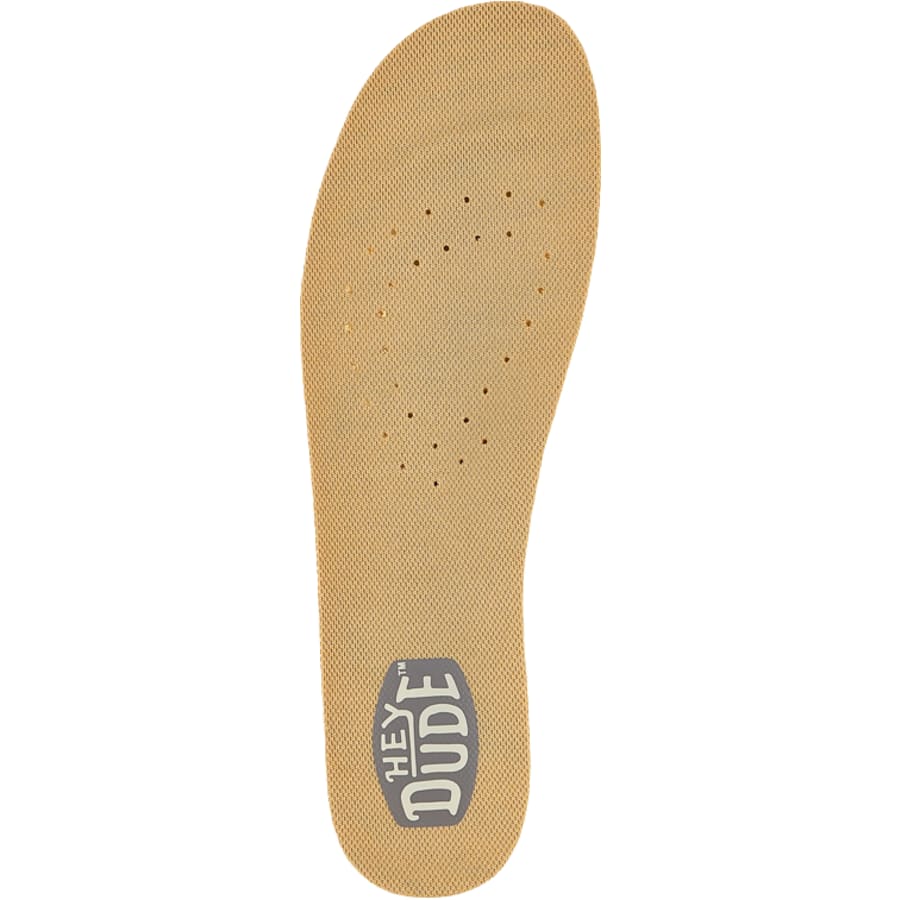 HEYDUDE | Women's Insoles | Micro Mesh Insoles Women - Tan | Size 6 by HEYDUDE - CA - Women's Footwear > Insoles > Micro Mesh Insoles Women