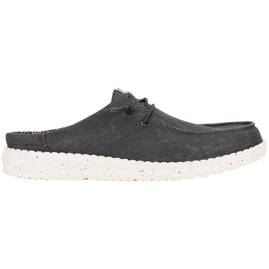 HEYDUDE - CA HEYDUDE | Women's Mules | Wendy Slip Stretch Canvas - Black | Size 9 - $79.99 at Heydude