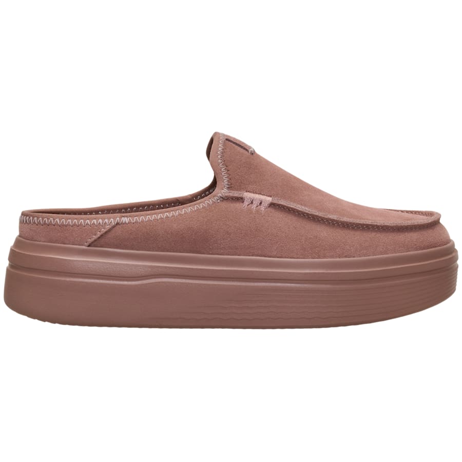 HEYDUDE | Women's Mules | Austin Lift Classic - Brown/Brown | Size 5