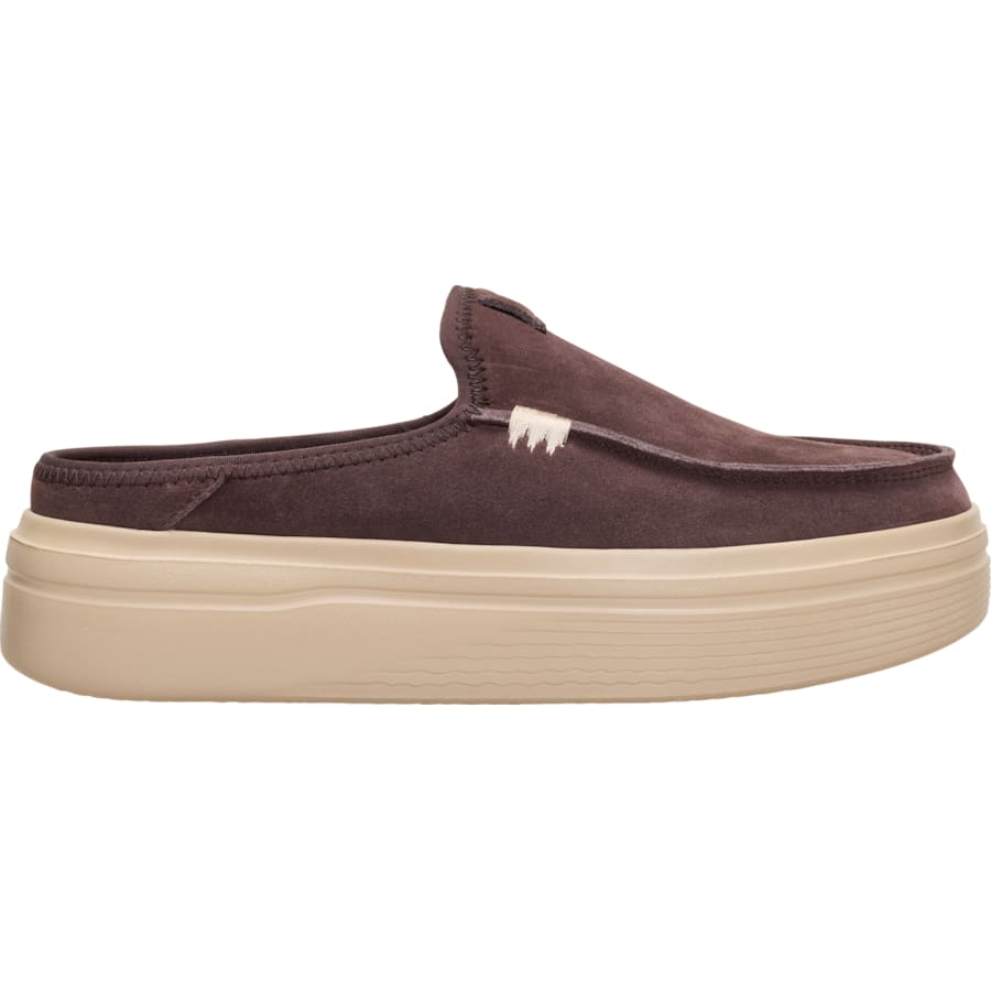 HEYDUDE | Women's Mules | Austin Lift Classic - Coffee | Size 6