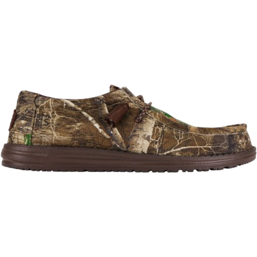 HEYDUDE | Men's Casual | Wally Realtree Edge® - Brown/Natural | Size M7/W9