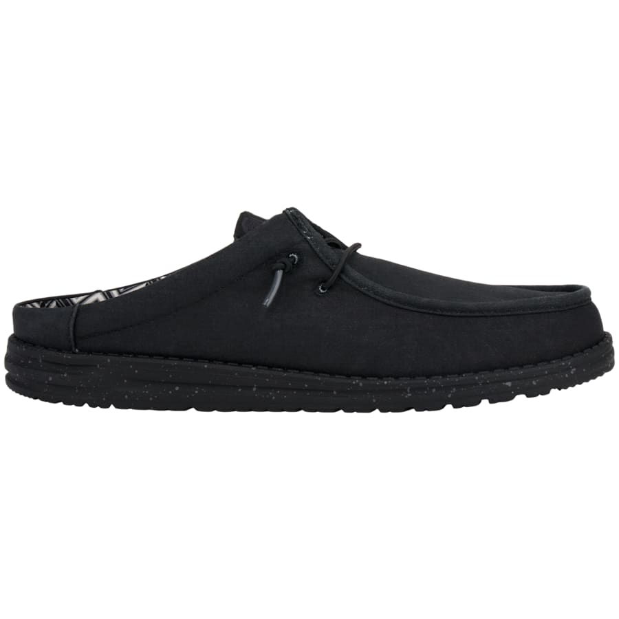 HEYDUDE - CA HEYDUDE | Men's Mules | Wally Slip Stretch Canvas - Black/Black | Size 7 - $85.00 at Heydude