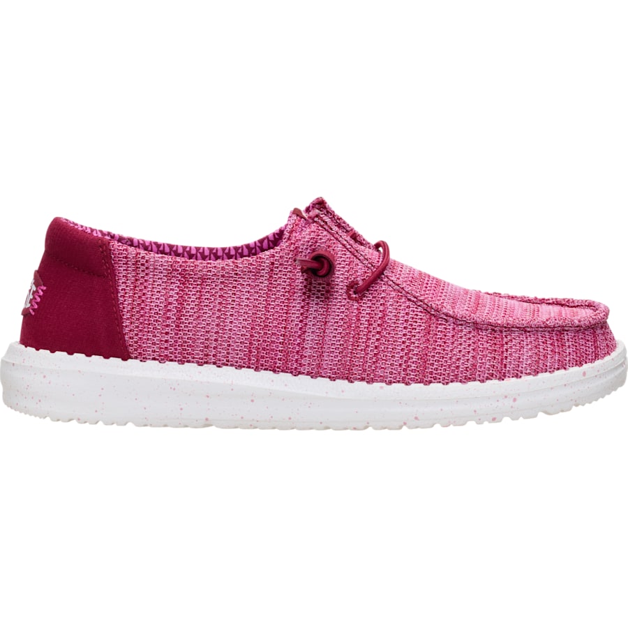 HEYDUDE | Women's Shoes | Wendy Stretch Sox - Rumba Red | Size 5
