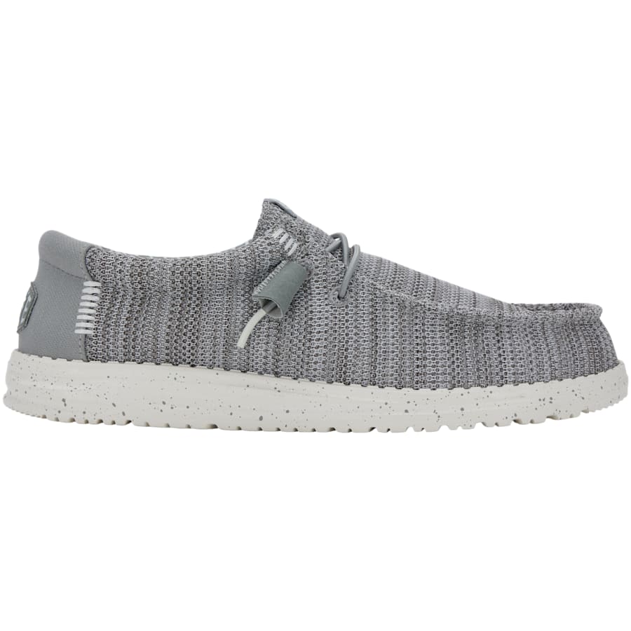 HEYDUDE | Men's Casual | Wally Stretch Sox - Grey | Size 14