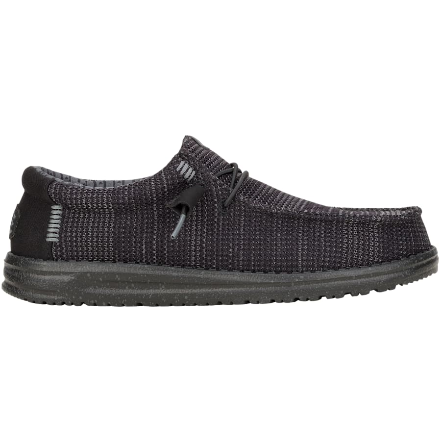 Heydude Men's Wally Stretch Sox Shoes, in Black, Size 7 | by West Marine