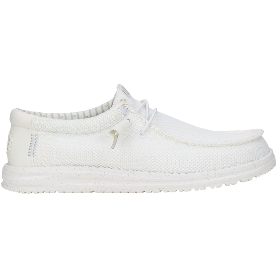 HEYDUDE | Men's Casual | Wally Stretch Sox - White | Size 15