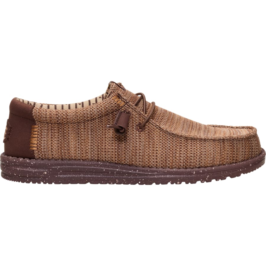 HEYDUDE | Men's Shoes | Wally Stretch Sox - Shaved Chocolate/Multi | Size 9
