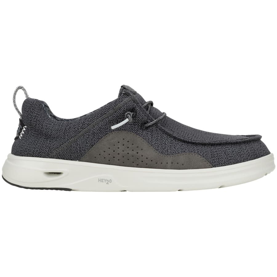 HEYDUDE | Men's Casual | Wally Hey2O Mesh - Black/Monument Grey | Size 7