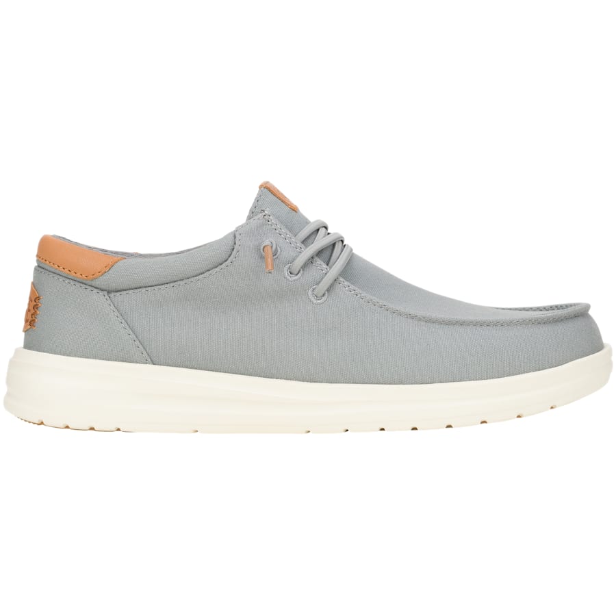 HEYDUDE | Men's Casual | Paul Canvas - Monument Grey | Size 7