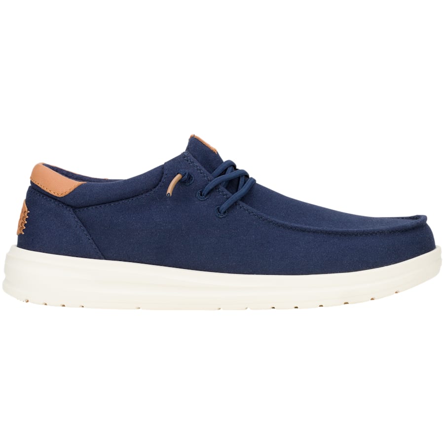 HEYDUDE | Men's Casual | Paul Canvas - Navy Blazer | Size 7