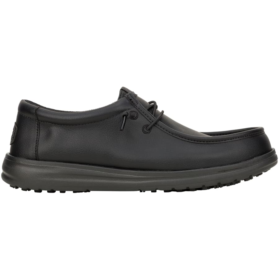 HEYDUDE | Men's Casual | Wally Work CE Classic - Black | Size 15 by HEYDUDE - CA - Men's Footwear > Slip-Ons > Wally Work CE Classic Slip-Ons