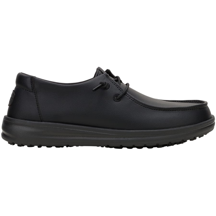 HEYDUDE | Women's Casual | Wendy Work CE Classic - Black | Size 8