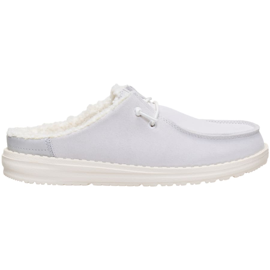 HEYDUDE | Women's Mules | Wendy Slip Warmth - Grey | Size 8