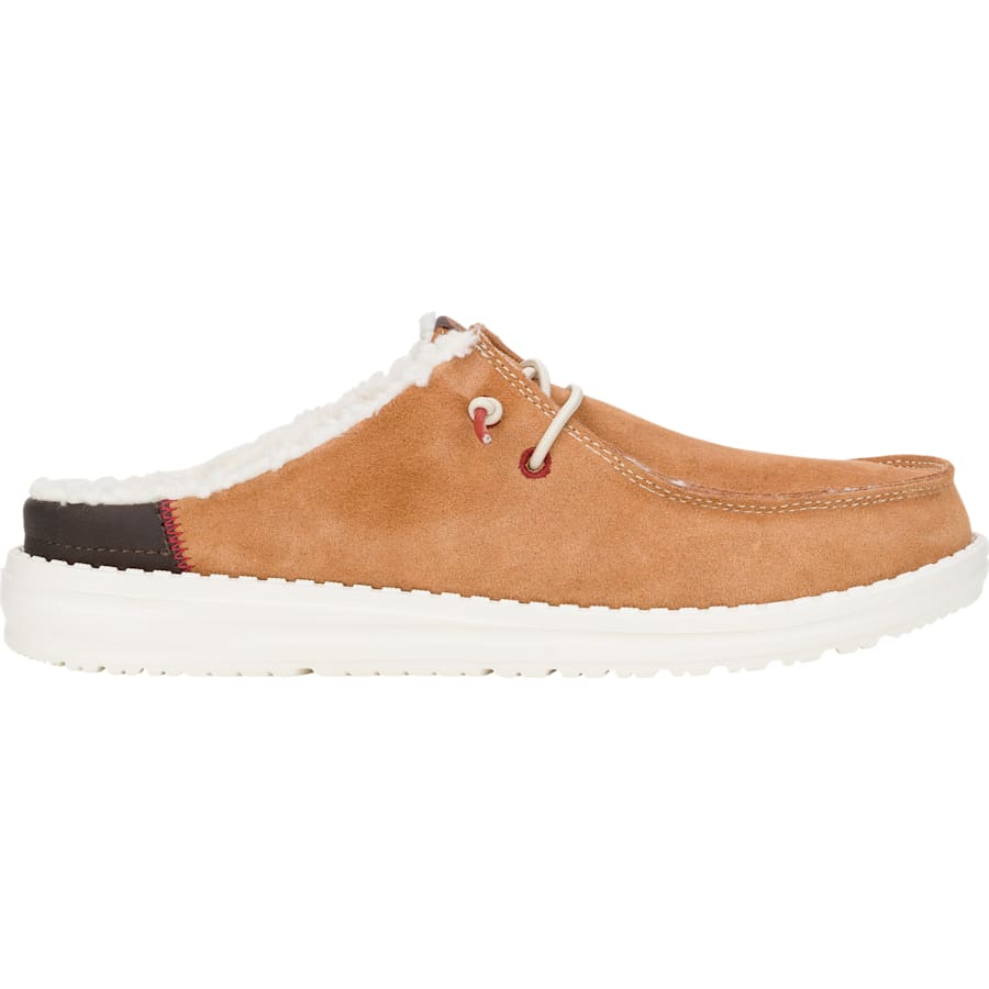 HEYDUDE | Women's Mules | Wendy Slip Warmth - Beige | Size 7