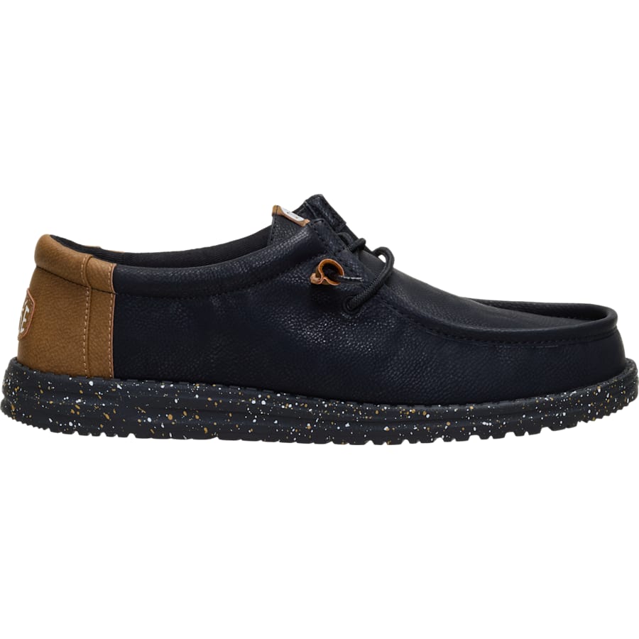 HEYDUDE | Men's Casual | Wally Break Bronze - Black | Size 9