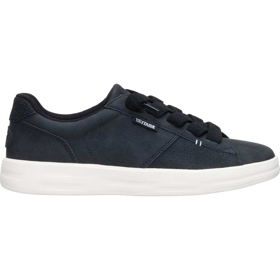 HEYDUDE | Women's Sneakers | Karina Duo Classic - Black | Size 8