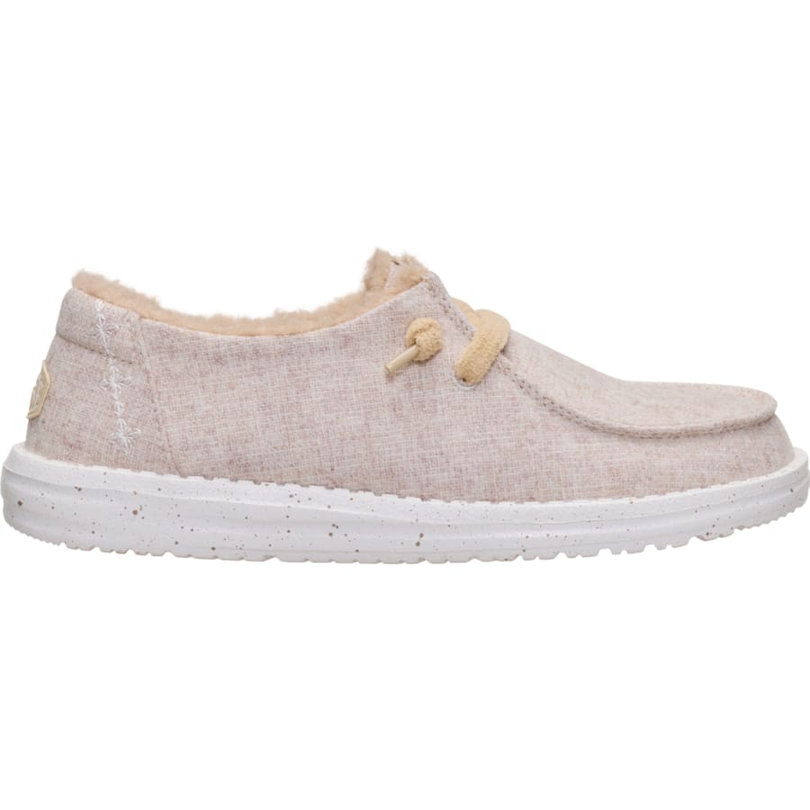 HEYDUDE | Women's Casual | Wendy Wool Cozy - Oatmeal | Size 6