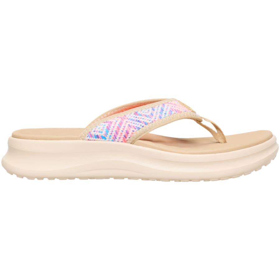 HEYDUDE | Women's Sandals | Tide Flip - Tan/Multi | Size 5