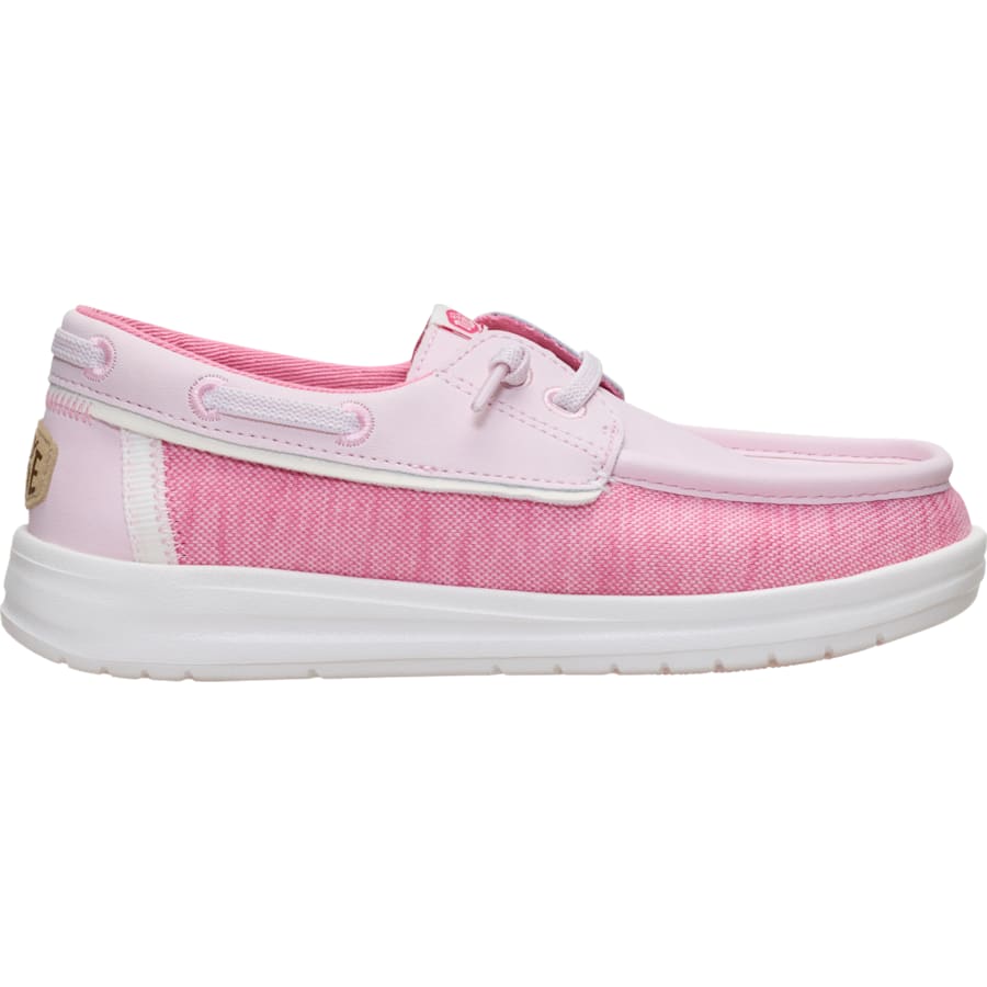 HEYDUDE - CA HEYDUDE | Kids Shoes | Wells Youth Classic - Pink | Size 6 - $79.99 at Heydude