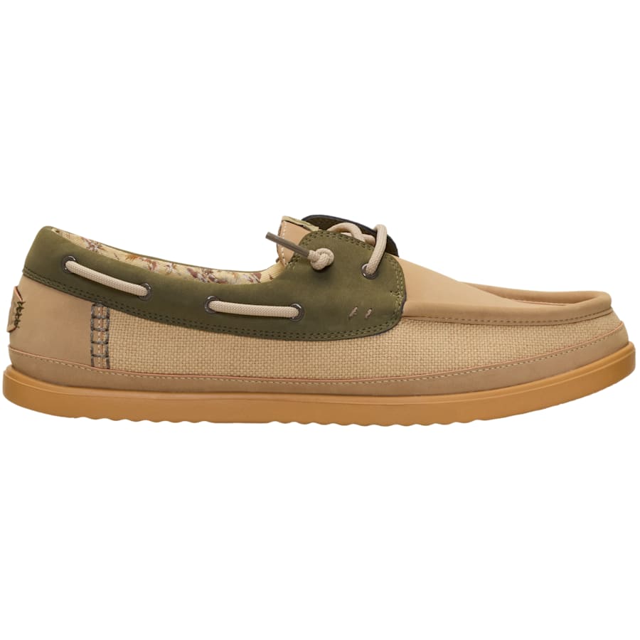 HEYDUDE - CA HEYDUDE | Men's Dress Casual | Harbor Lo Craft Summer - Olive Grey/Multi | Size 11 - $94.99 at HEYDUDE