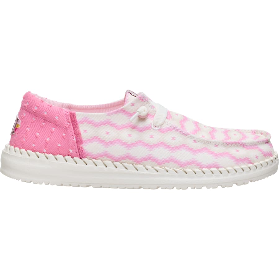 HEYDUDE | Women's Casual | Wendy Funk Teton - Wild Pink/Multi | Size 9
