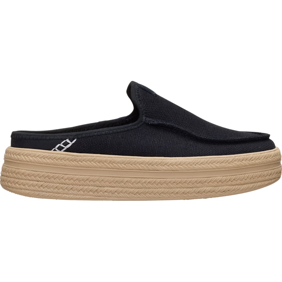 HEYDUDE | Women's Shoes | Austin Lift Espadrille Woven - Black | Size 8 by HEYDUDE - CA - Women's Footwear > Slip-Ons > Austin Lift Espadrille Woven Slip-Ons