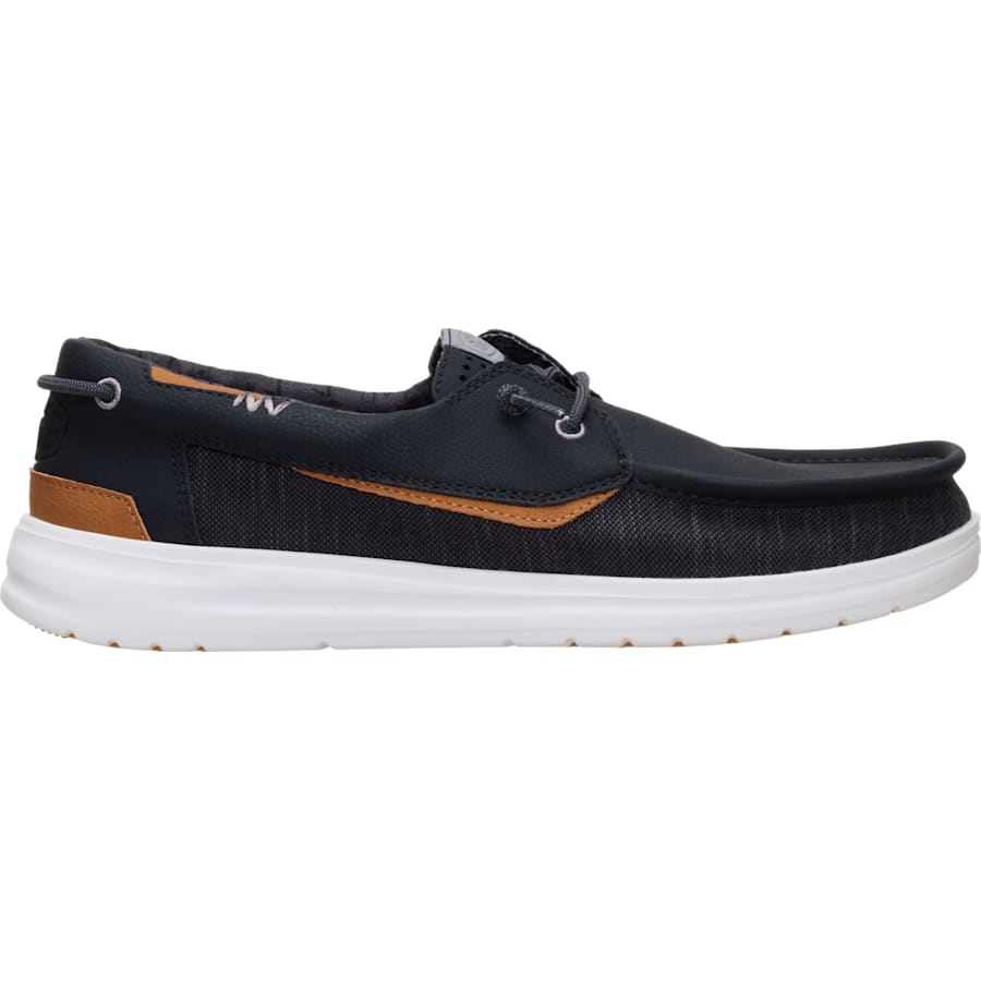 HEYDUDE | Men's Casual | Welsh Grip Heathered Mesh - Black/Multi | Size 7
