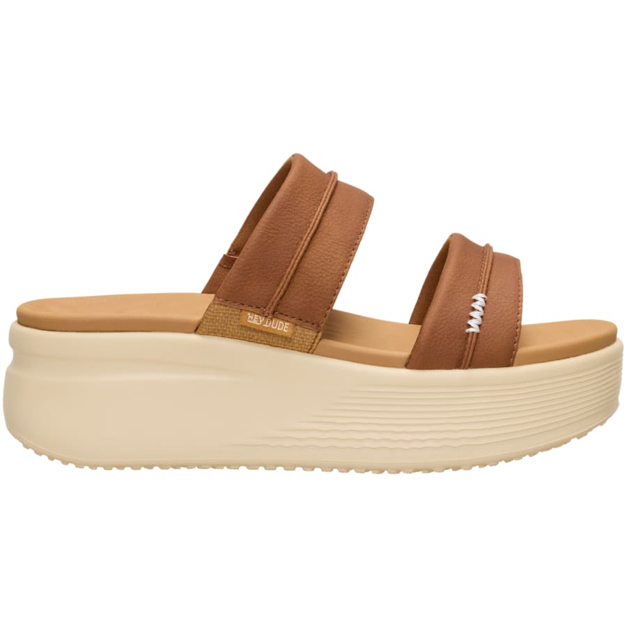 HEYDUDE | Women's Shoes | Austin Slide Classic - Cognac | Size 10 by HEYDUDE - CA - Women's Footwear > Sandals > Austin Slide Classic Sandals