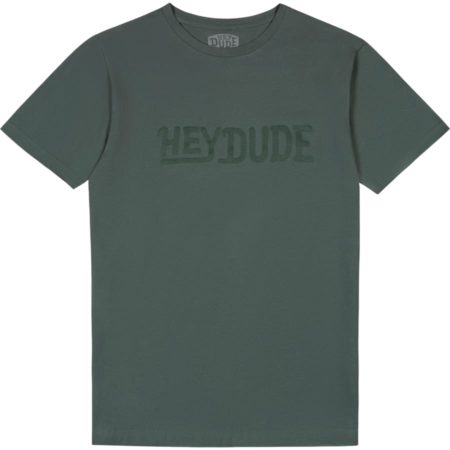 HEYDUDE - CA HEYDUDE | Men's Casual | Linear Go To T-Shirt - Pine | Size 3XL - $39.99 at HEYDUDE