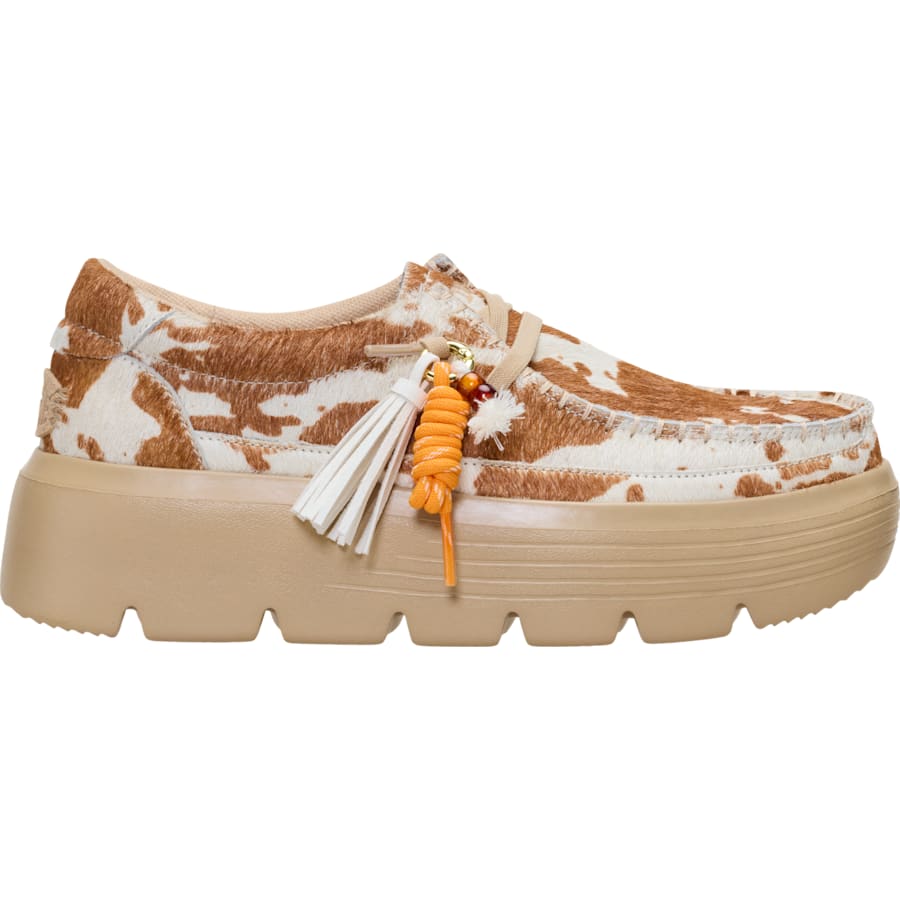 HEYDUDE - CA HEYDUDE | Women's Shoes | Austin Edge Ox Luxe - Cognac/Multi | Size 7 - $134.99 at Heydude