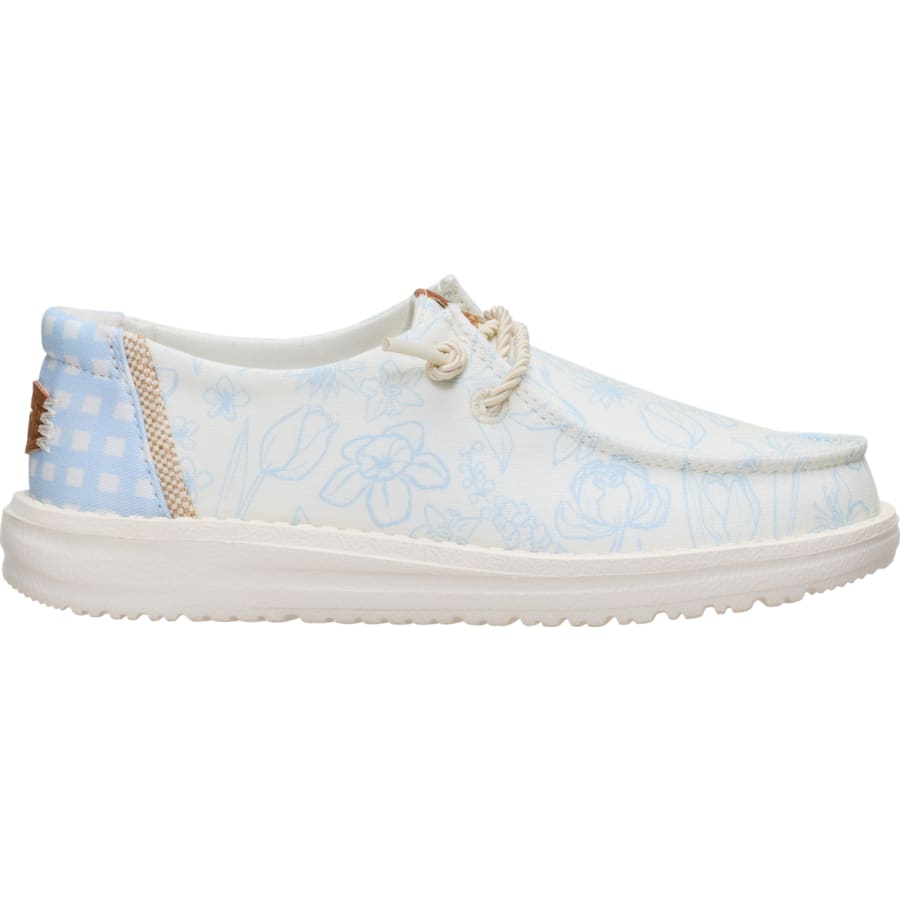 HEYDUDE - CA HEYDUDE | Girls Shoes | Wendy Youth Garden Floral - Skyway Blue/Multi | Size 7 - $69.99 at HEYDUDE