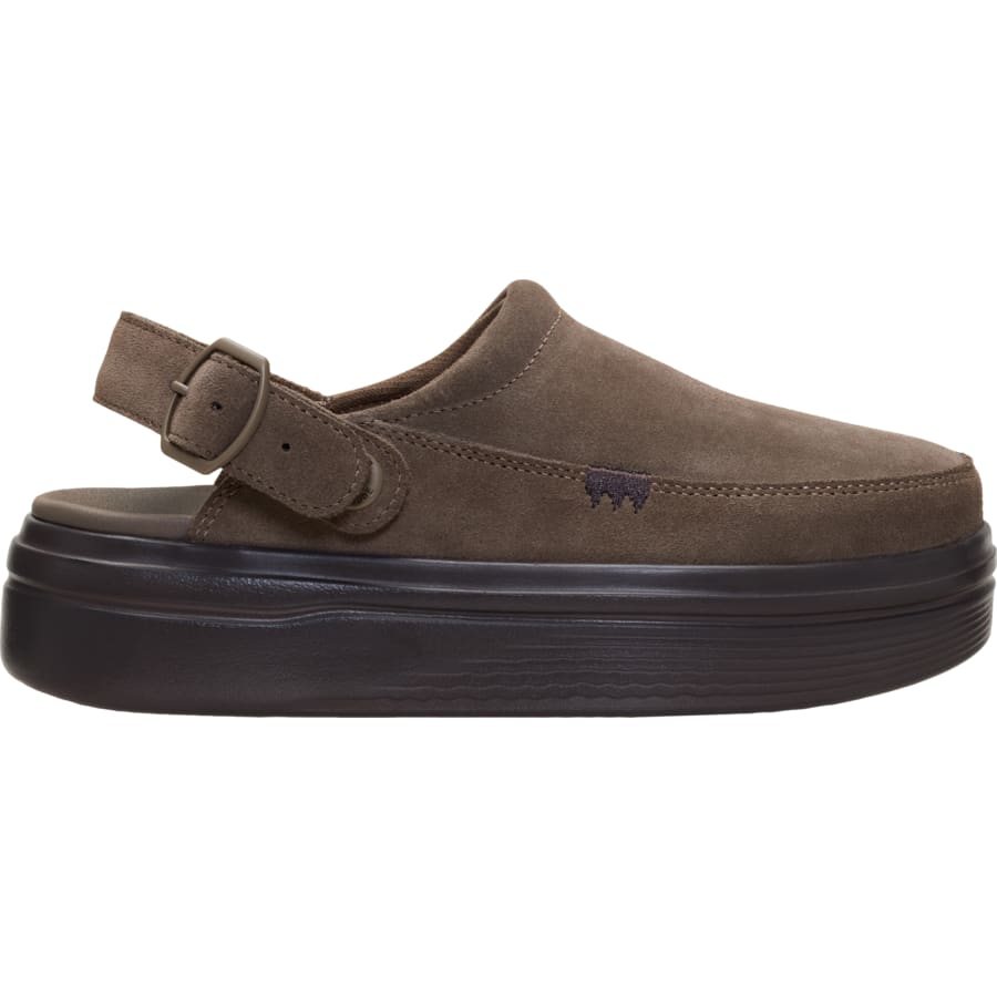 HEYDUDE | Women's Casual | Austin Lift Clog - Chocolate Chip/Multi | Size 6