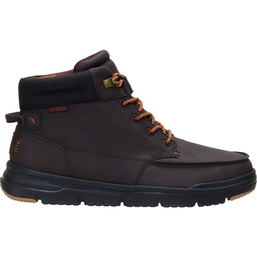HEYDUDE | Men's Boots | Bradley II Classic - Chocolate Torte/Multi | Size 7
