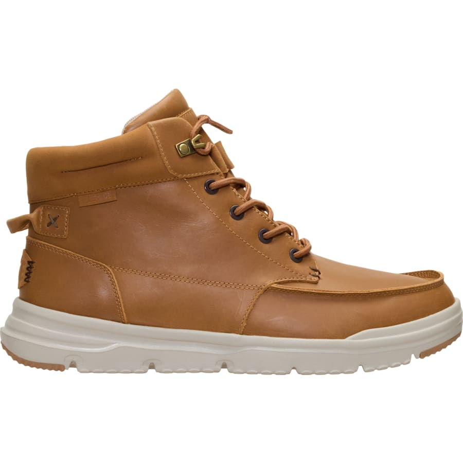 HEYDUDE | Men's Casual | Bradley II Leather - Argan Oil/Pure Cashmere | Size 9